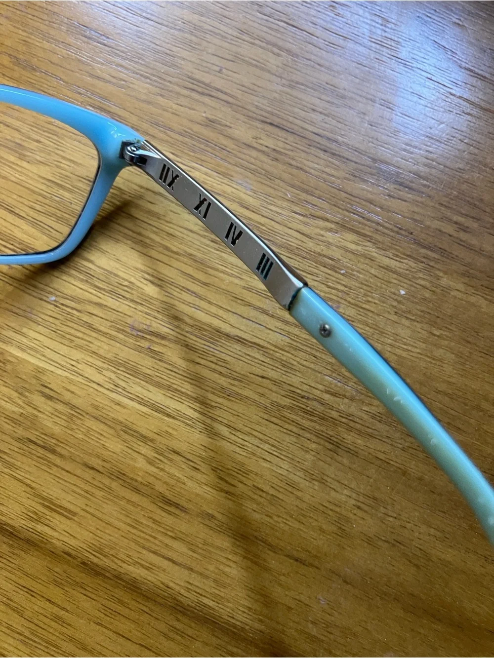 TIFFANY & CO Reading Glass Frames 2103B 8055 Black On Tiffany Blue